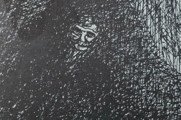 Detalhe de ilustração de Oswaldo Goeldi publicada originalmente em Ilustração Brasileira, Rio de Janeiro, 1923