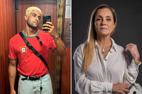 Fábio Scalon e Adriana Esteves