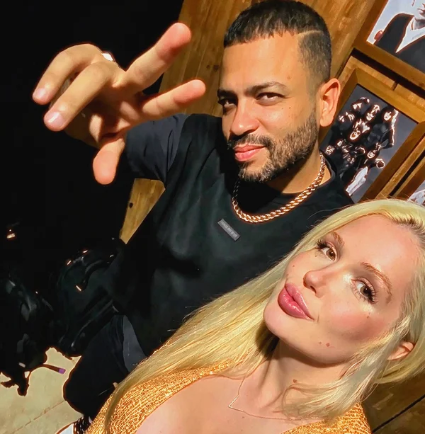 Ex-amante de Payet tem noitada com Projota antes de show em Santa Catarina - destaque galeria