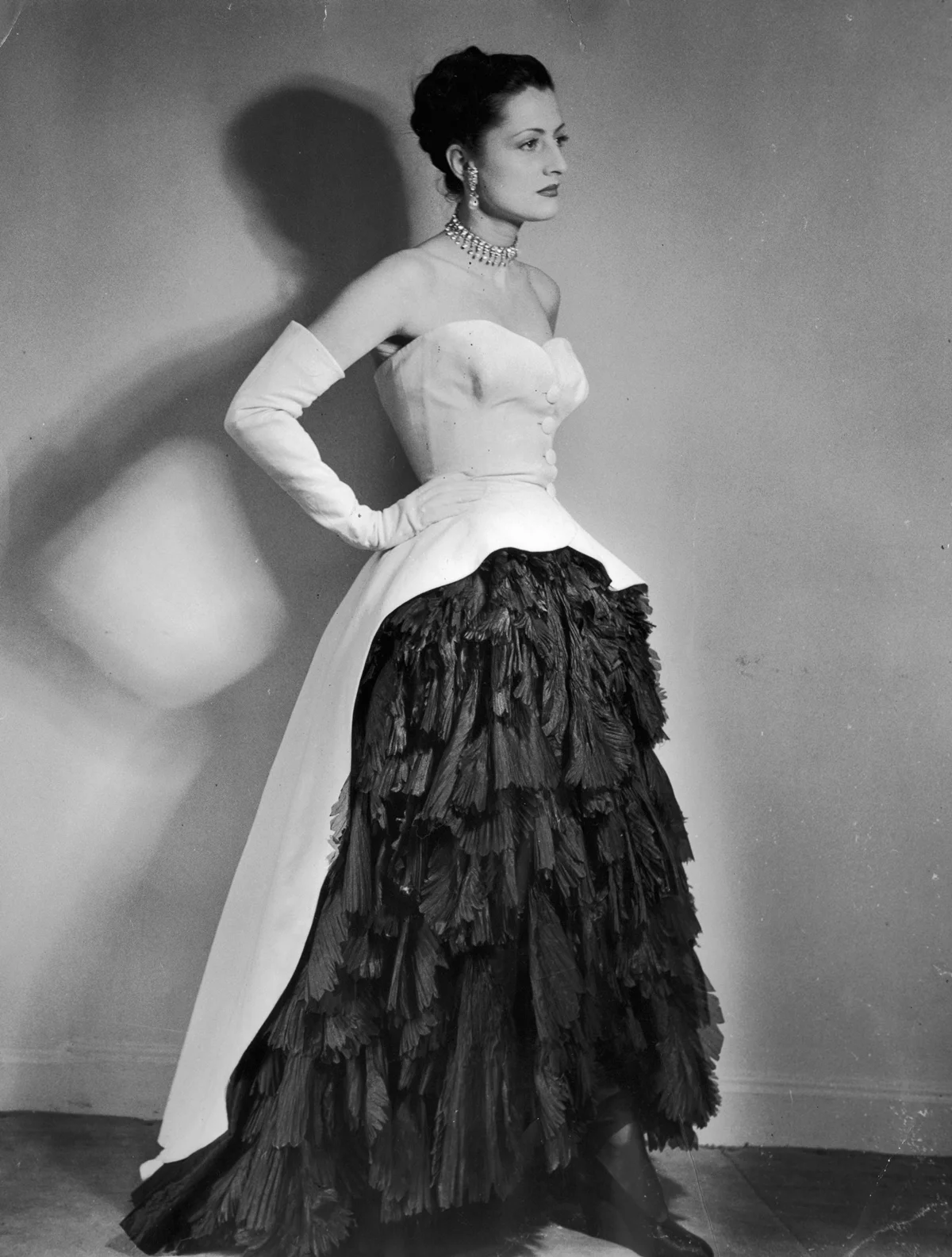 Vestido de aproximadamente 1951 Vestido de aproximadamente 1951