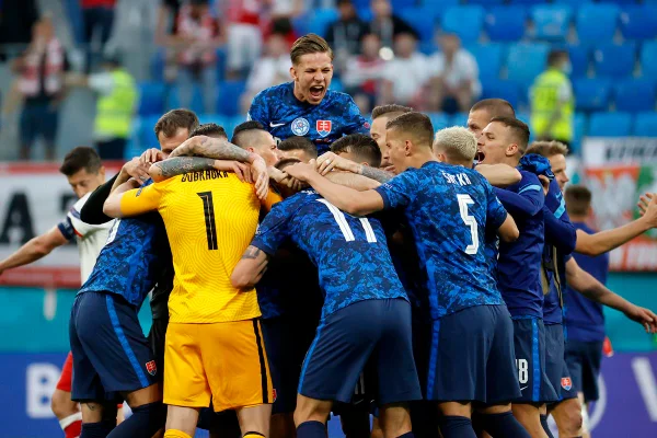 Jogadores da Eslováquia Eurocopa
