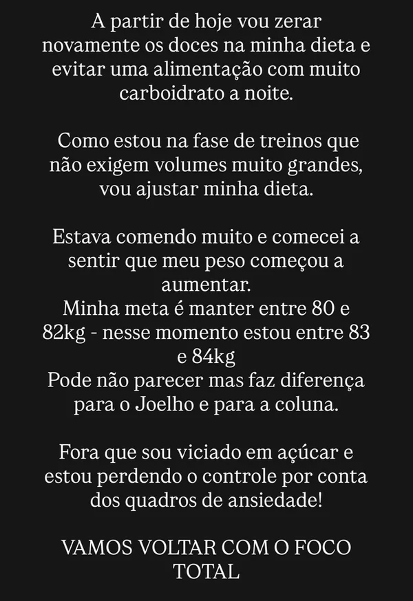 Tico Santta Cruz fala sobre o impacto da ansiedade no peso: “Foco total” - destaque galeria Tico Santta Cruz fala sobre o impacto da ansiedade no peso: “Foco total” - destaque galeria
