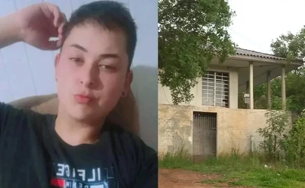 imagem colorida jovem morto pedradas amante parana