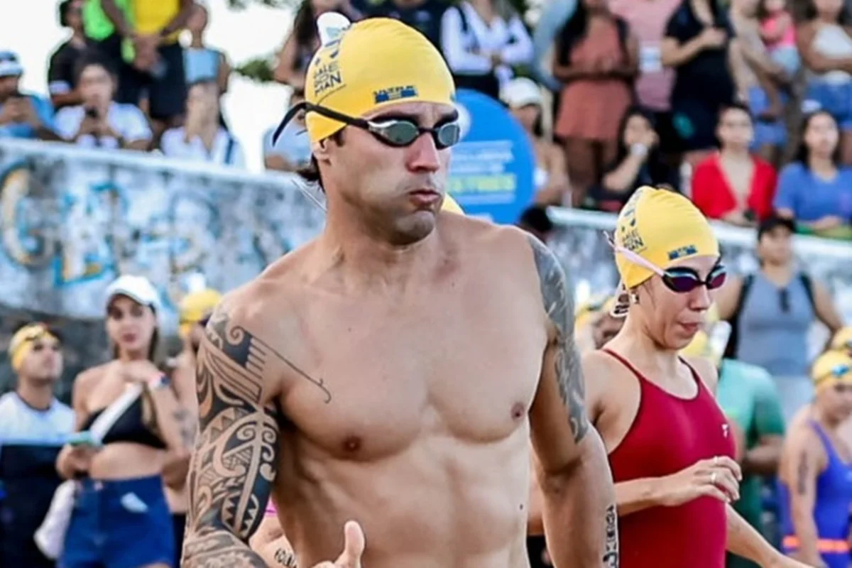 Daniel Cady participou em competição de aquathlon e triathlon Daniel Cady participou em competição de aquathlon e triathlon