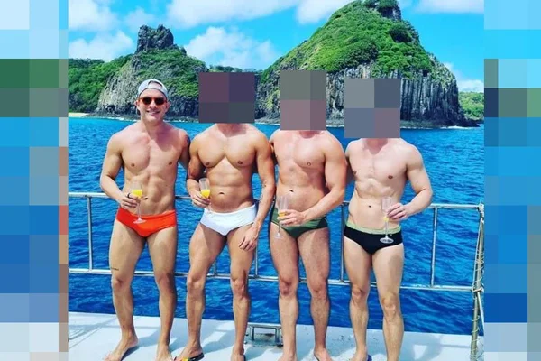 Delegado da Polícia Federal que viajou a Fernando de Noronha em missão curte arquipélago com amigos