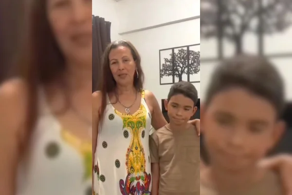 Quando percebeu que a mãe estava passando mal, o jovem acionou o 190 e conseguiu ajudá-la. O caso aconteceu em Santos, no litoral paulista - Metrópoles