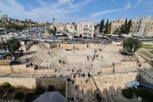 Ponto turístico em Jerusalém: ainda há limites