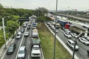 Marginal Tietê na altura da Ponte Júlio de Mesquita Neto