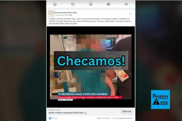 Imagem colorida de golpe divulgado nas redes sociais - Metrópoles