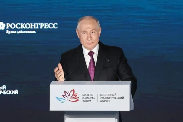 Vladimir Putin presidente da Rússia