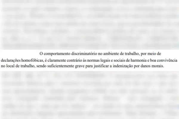 Imagem colorida de decisão judicial - Metrópoles