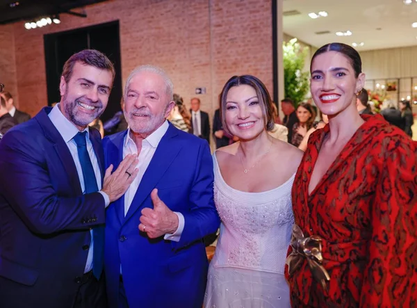 Marcelo Freixo, Lula e Janja