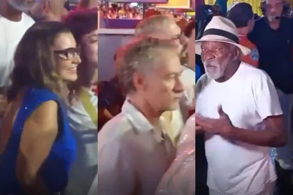 Veja famosos que participaram do ensaio de escola que homenageará Lula