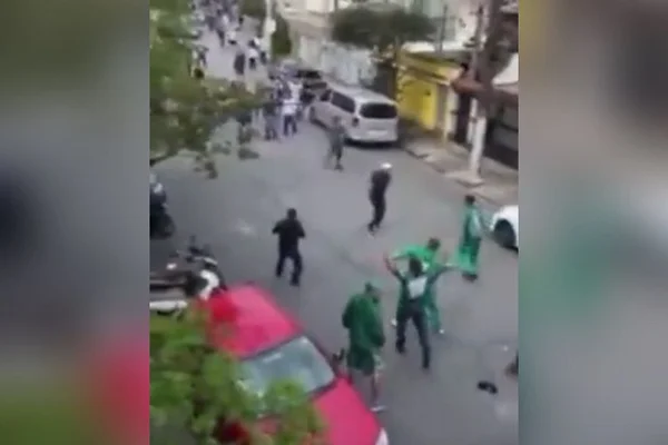 santos coritiba briga torcida sao paulo