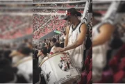 Rapaz tocava na bateria da torcida nos dias de jogos do cruzmaltino