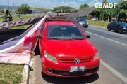 Corpo de Bombeiros socorreu a vítima