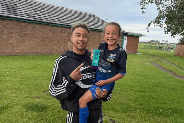 Jesse Lingard e Hope Lingard