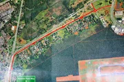 A obra vai pavimentar 4,8 km de pista