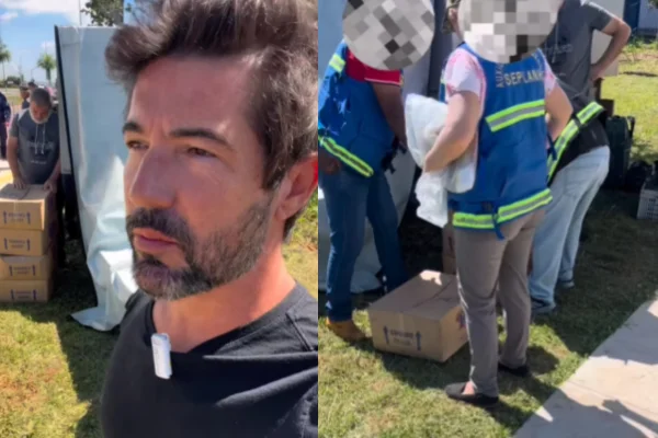 Sandroso Pedroso desabafa após ter mercadorias levadas por fiscais