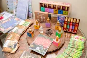 Produtos comercializados na loja Florais do Cerrado