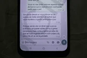 Print apresentado por hacker mostra suposta conversa com investigadora Cindy Print apresentado por hacker mostra suposta conversa com investigadora Cindy