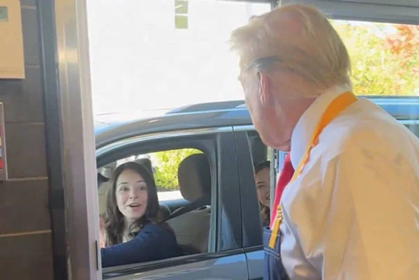 imagem colorida de brasileira para donald trump, nos estados unidos - não deixe os eua se tornar o brasil