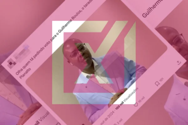 Print de vídeo editado para insinuar apoio de Silvio Almeida a Boulos. - Metrópoles