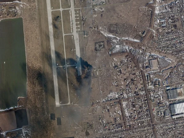 Base Aérea de Chuhuiv, em Kharkiv Base Aérea de Chuhuiv, em Kharkiv