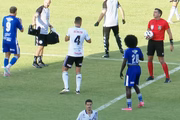 Jogadores de ASA e Maranhão durante jogo de ida das quartas na Série D