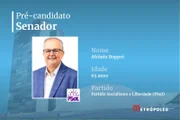 Afrânio Broppé, pré-candidato ao Senado de Santa Catarina pelo PSOL Afrânio Broppé, pré-candidato ao Senado de Santa Catarina pelo PSOL