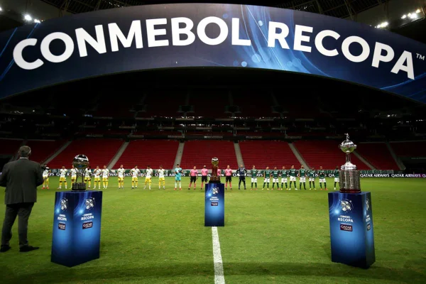 Arco de divulgação da final da Reopa Sul-Americana