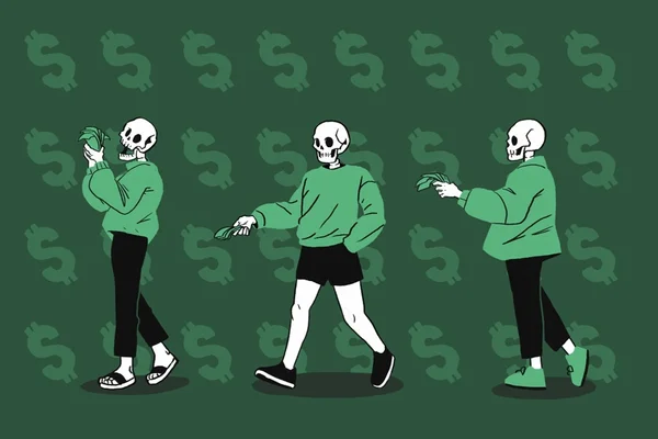 Arte para matéria sobre pagamento de seguro-desemprego a mortos