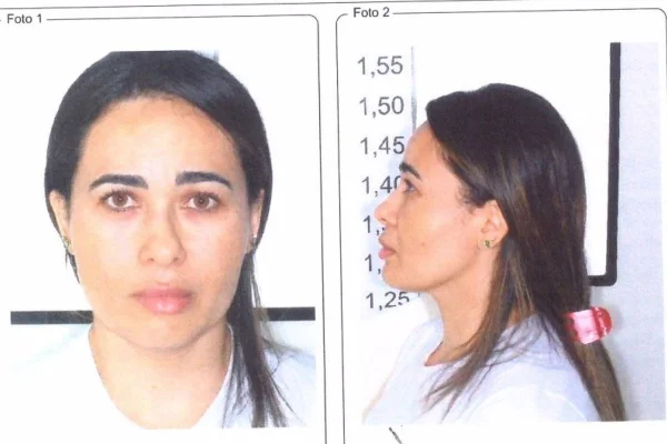 Foto colorida de traficante baiana Jasiane Silva Teixeira, conhecida como Dona Maria, presa em São Paulo - Metrópoles