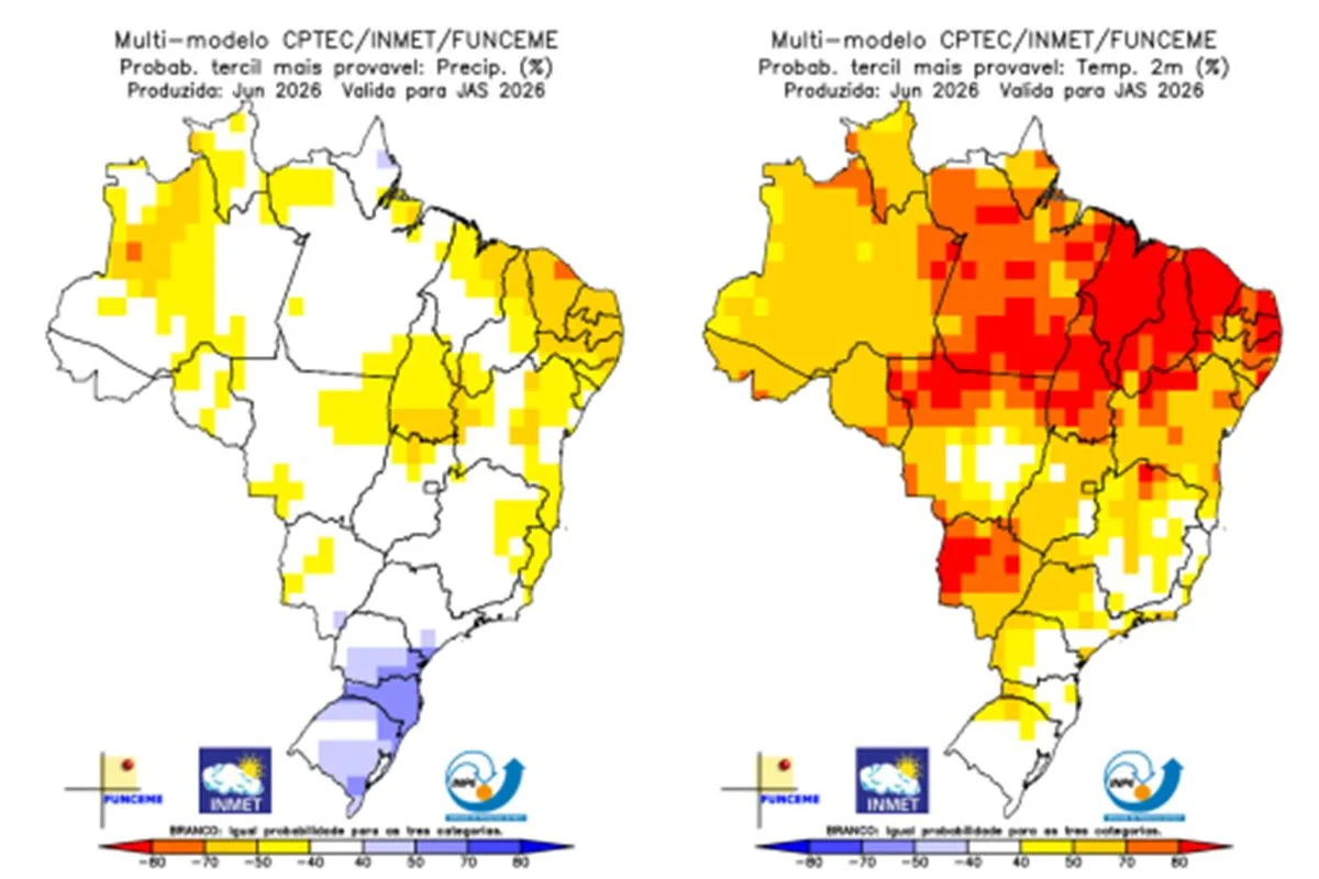 Inmet prevê El Niño intenso, com eventos extremos e risco de desastres