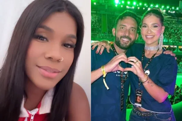 Montagem de Lilly Martins com William Gusmão e Virginia - Metrópoles