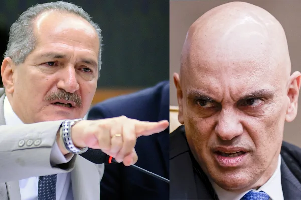 Montagem com Aldo Rebelo e Alexandre de Moraes - Metrópoles a