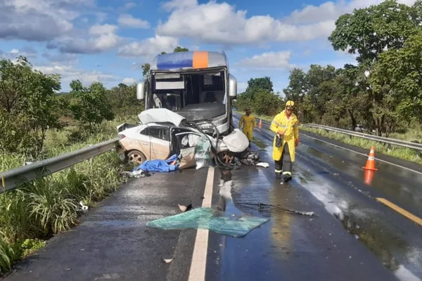 acidente cinco mortos alvorada do norte - Metrópoles