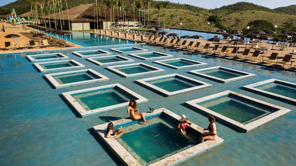 Piscina do Tauá Resort - Metrópoles