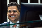 O presidente do Senado, Davi Alcolumbre