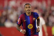Raphinha, jogador brasileiro do Barcelona Raphinha, jogador brasileiro do Barcelona