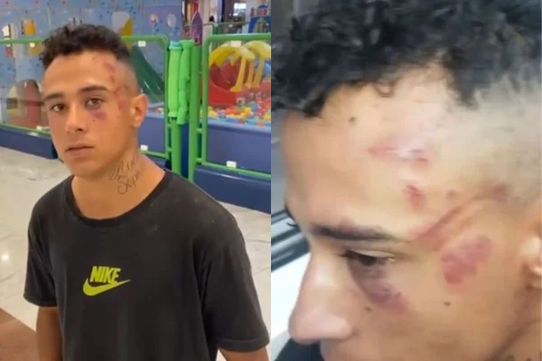 Alison, de 20 anos, tinha a nota fiscal dos produtos e, mesmo assim, foi acusado de furto por 3 seguranças. O caso aconteceu em Santo André - Metrópoles