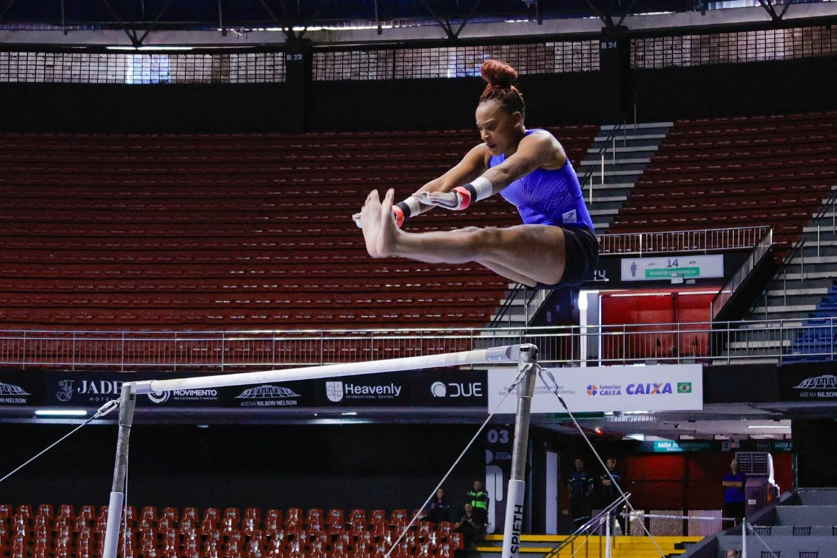 Com Rebeca Andrade, treinos do Brasileiro de Ginástica começam no DF - imagem 2 Com Rebeca Andrade, treinos do Brasileiro de Ginástica começam no DF - imagem 2