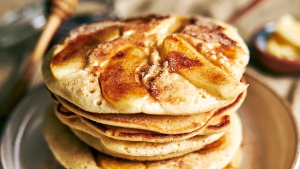 panqueca de maçã