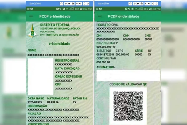 Polícia Civil do DF lança aplicativo de identidade digital