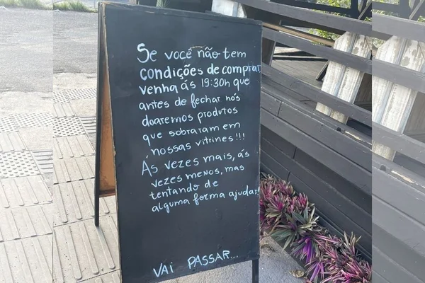 Padaria em Floripa comove web ao anunciar campanha de doação de pães