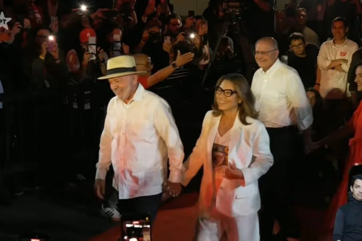 O presidente Lula na convenção do PT em SP que confirmou sua candidatura à reeleição O presidente Lula na convenção do PT em SP que confirmou sua candidatura à reeleição
