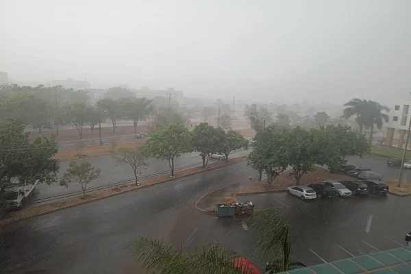 Vídeos: brasilienses comemoram fim da seca e chegada da chuva ao DF