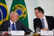 Lula e o senador Rodrigo Pacheco (PSD-MG) Lula e o senador Rodrigo Pacheco (PSD-MG)