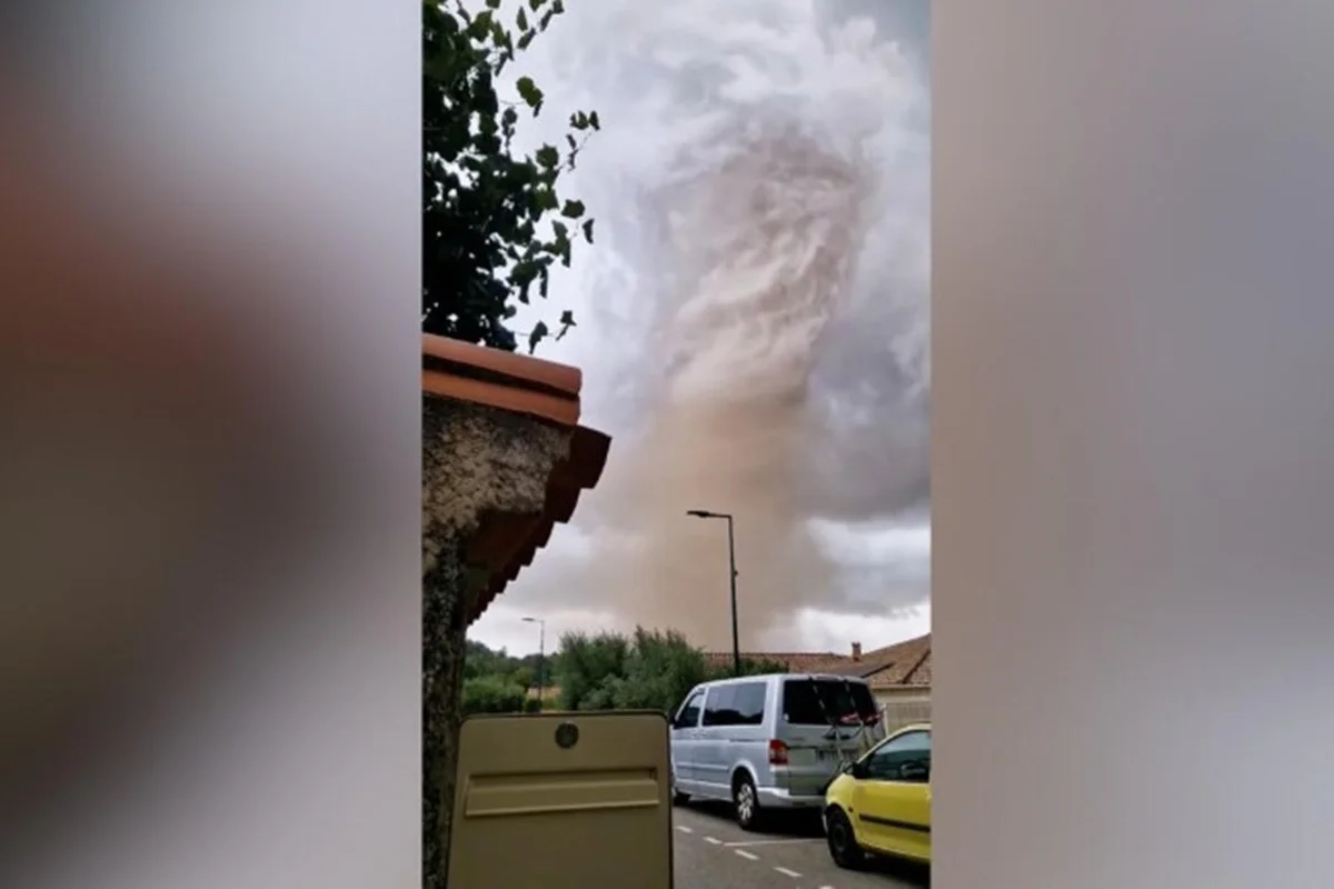 Tornado causa destruição e deixa dezenas de feridos no sul da França