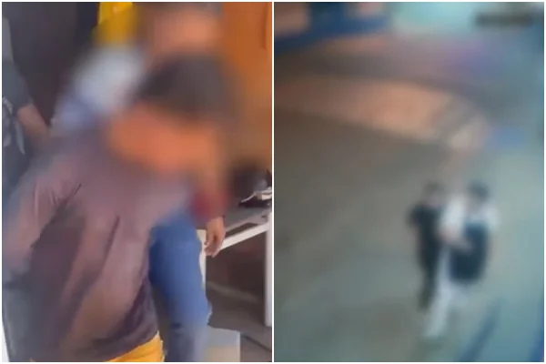 imagens câmera de segurança flagram estuprador em GO - Metrópoles